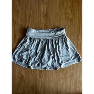 yoga fold over skirt skort comfy lounge wear cozy athleisure size medium
